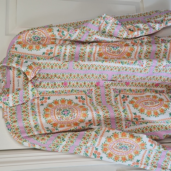 BedHead Other - Bed Head Pjs Long Sleeve Sleep Shirt, Size Large